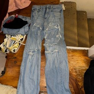 American Eagle, 4, light blue